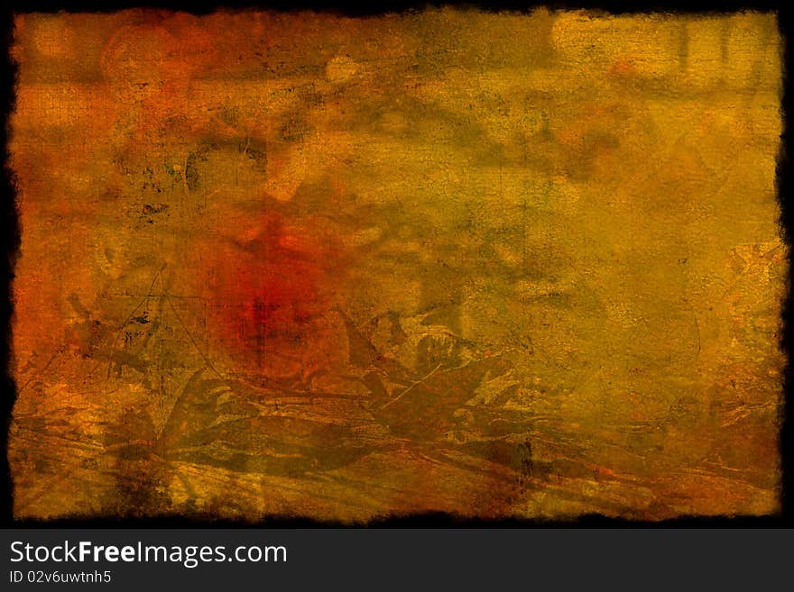 A grunge background with space for text or image