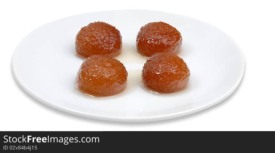 Very nice and tasty dessert with plate. Very nice and tasty dessert with plate