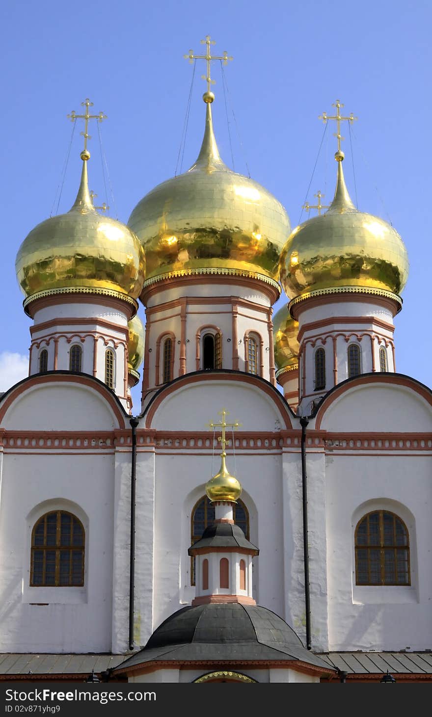 Church in Valdaisky Iversky Svyatoozersky Bogoroditsky Monastery. Church in Valdaisky Iversky Svyatoozersky Bogoroditsky Monastery.