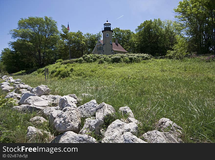 1875 White River Lighthouse Michigan