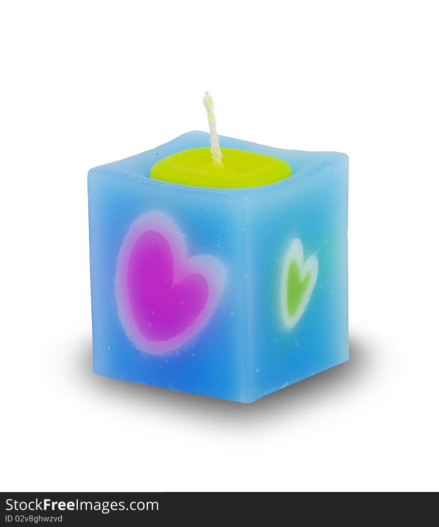 Heart candle