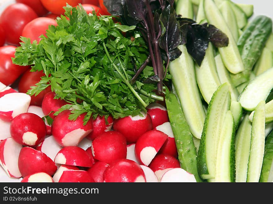 Fresh vegetables