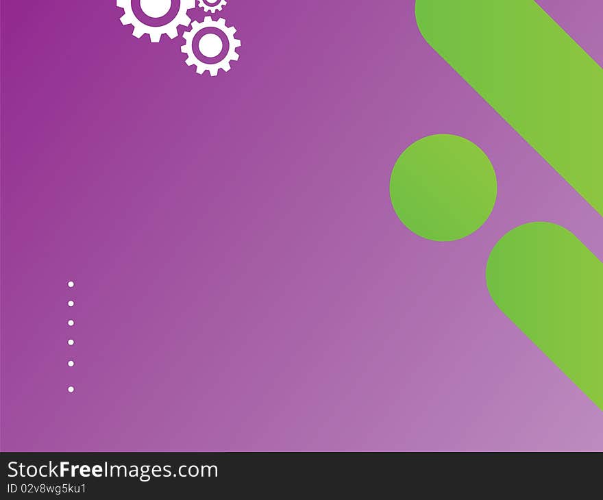 Vector background composition for presentation