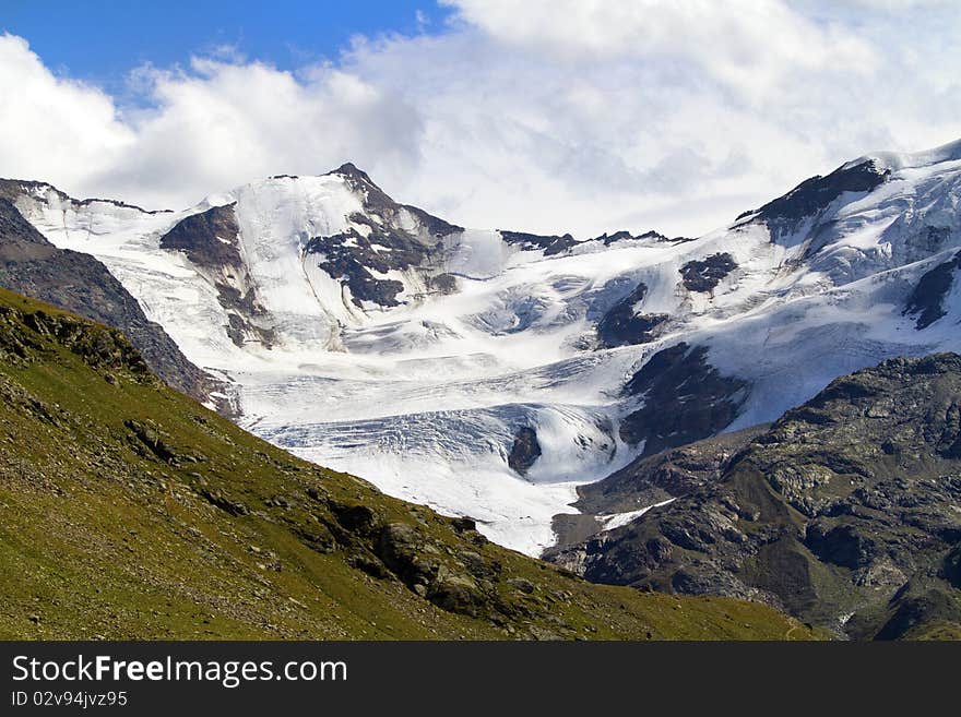 Forni glacier in Alta Valtellina