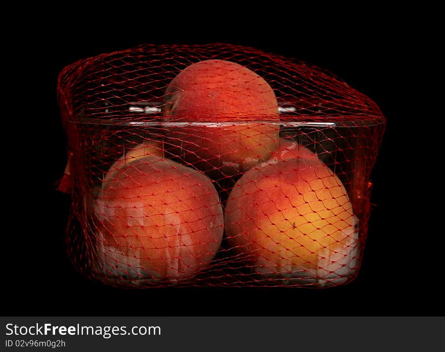 Tub of peaches