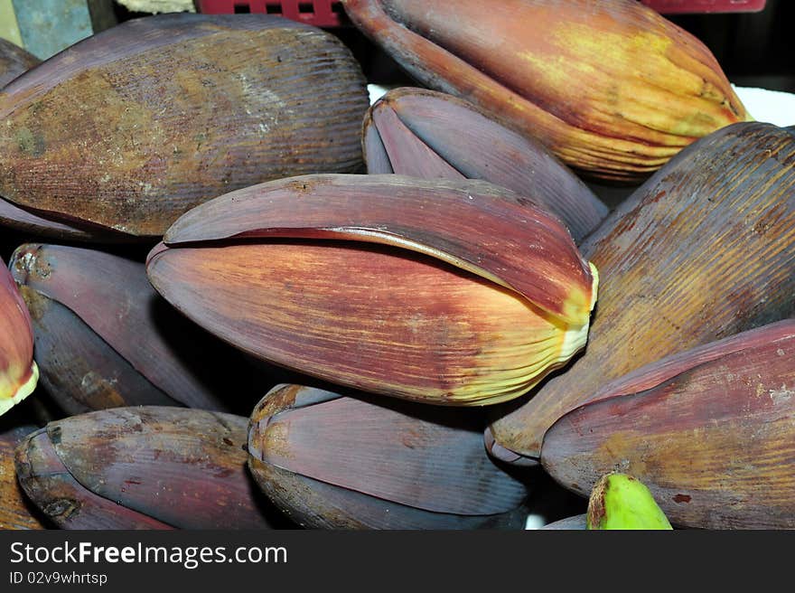 Banana flower