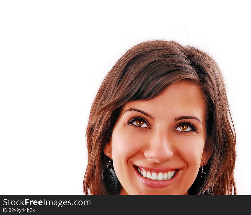 Attractive smiling woman