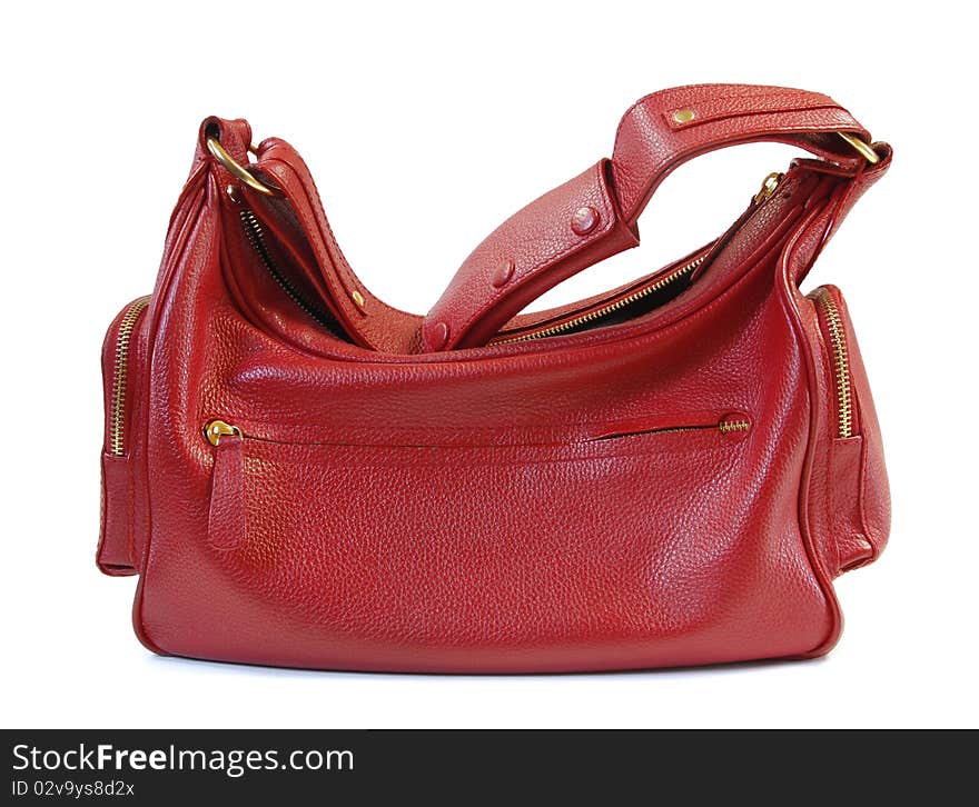 Female red bag