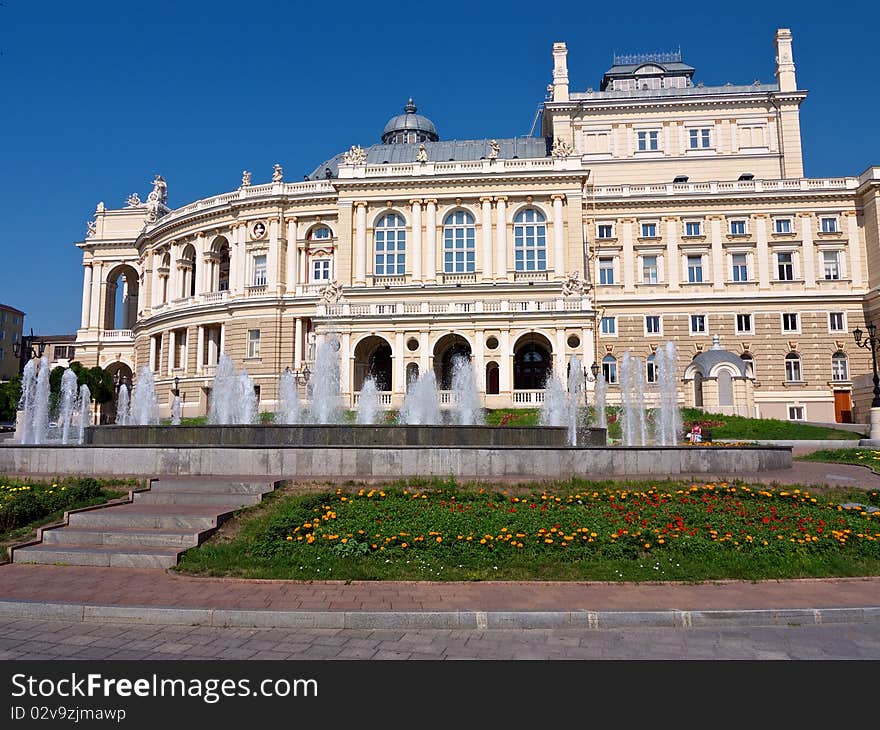 Opera theater in Odessa