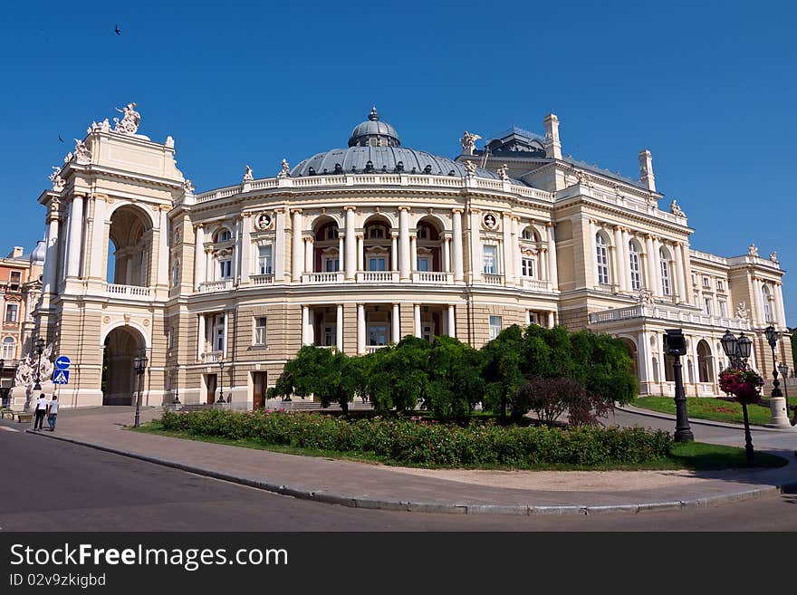 Opera theater in Odessa