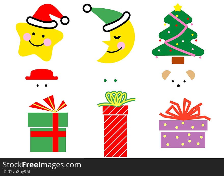 Christmas Party 6 set Symbol