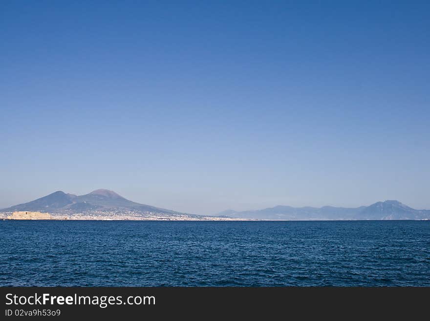 A view of the gulf, Naples - Italy