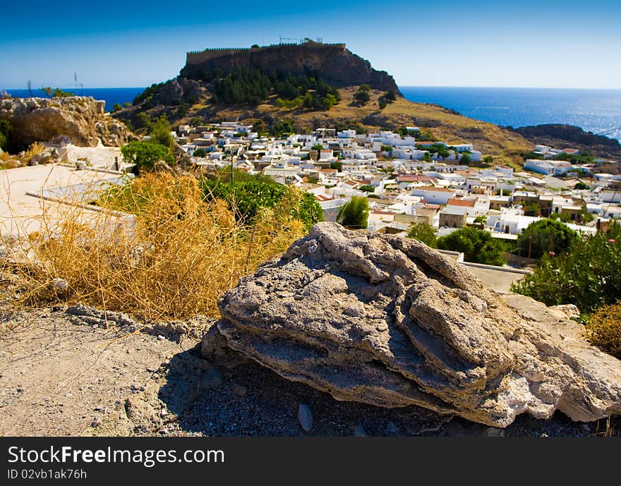 Ancient town Lindos