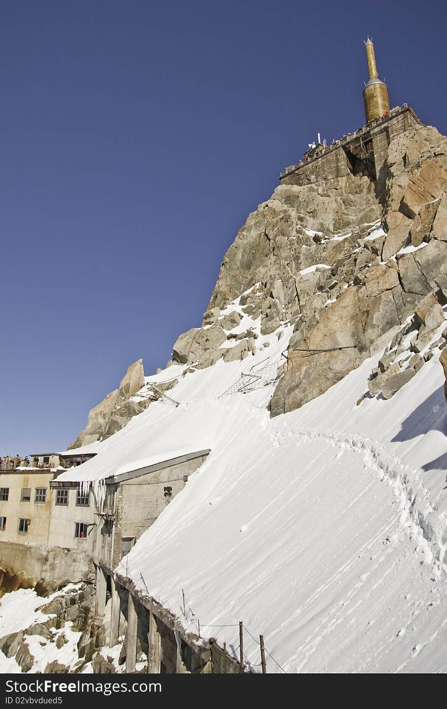 Views from l  Aiguille du Midi