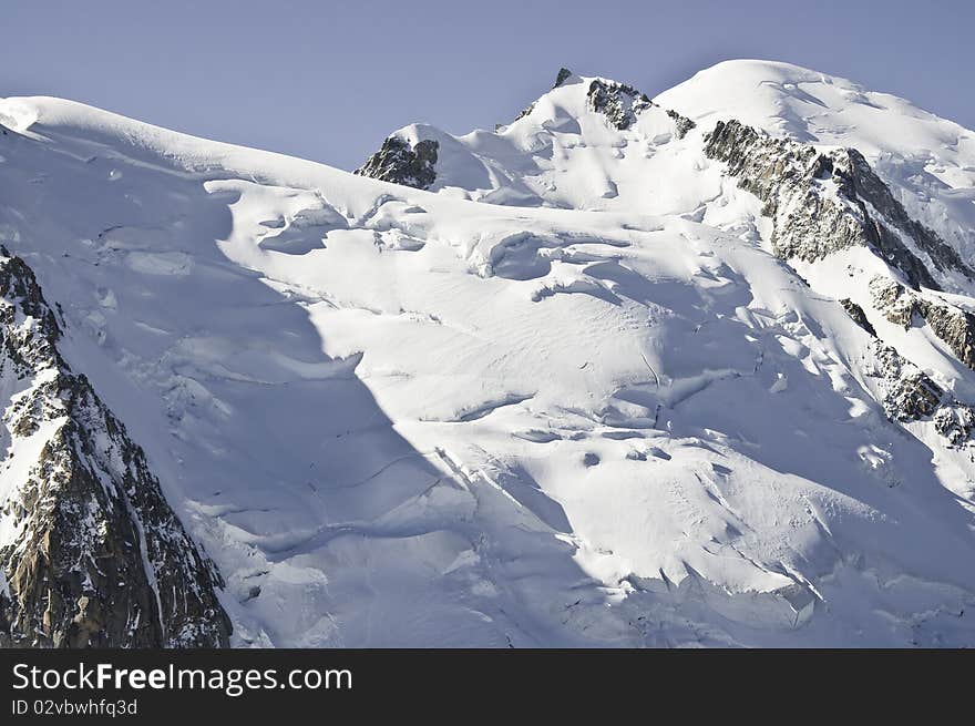 Views of Mont-Blanc