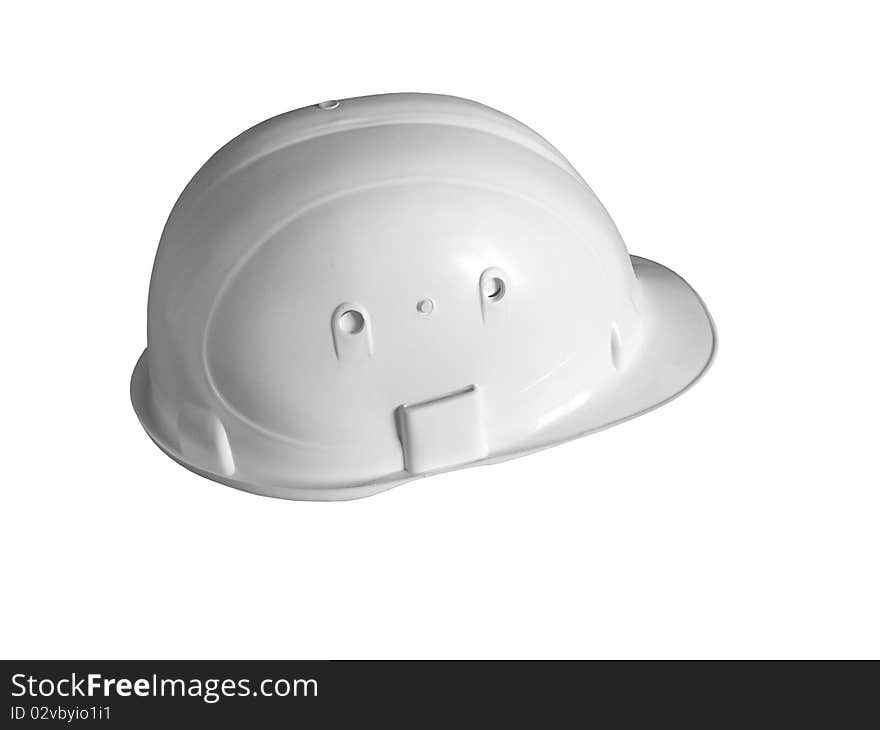 Construction White Hard Hat