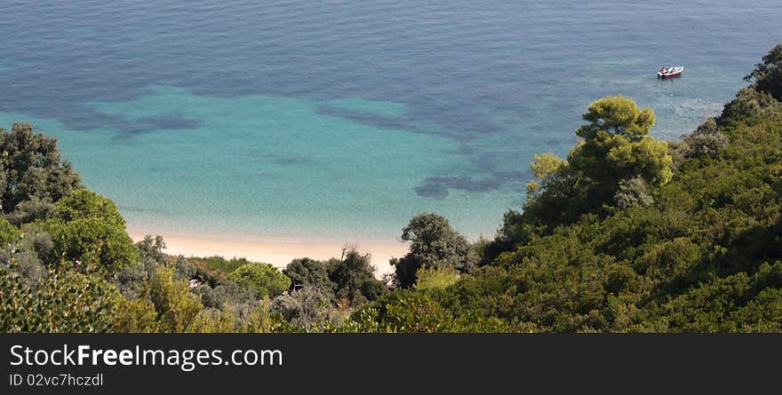 Beautiful Sea View in Skiathos Greece