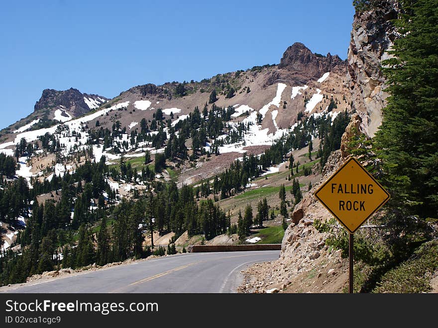 Peaks In Lassen Park