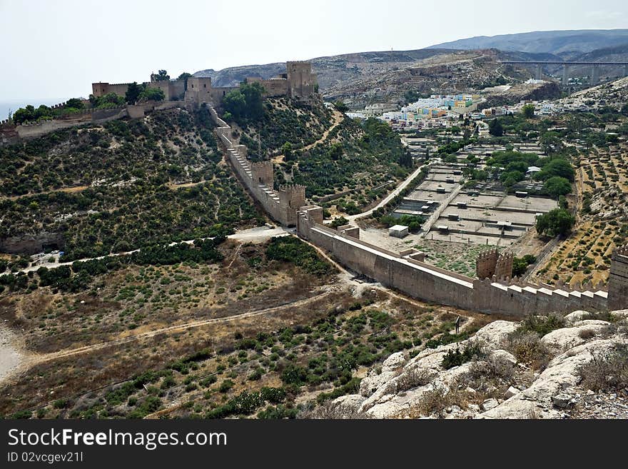 Alcazaba in Almeria