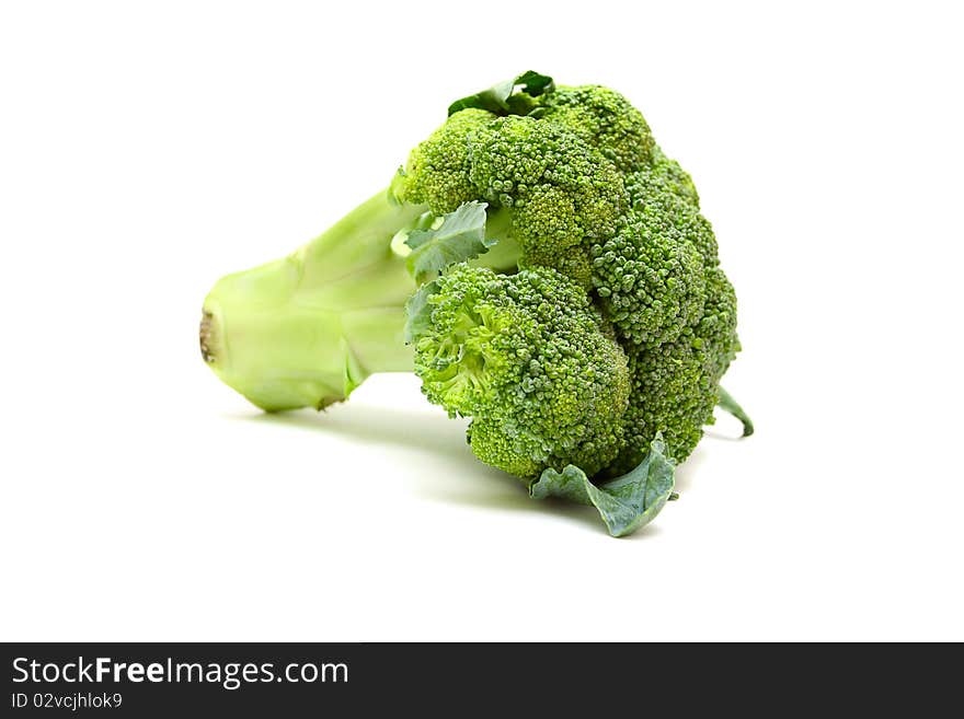 Broccoli Isolated On White