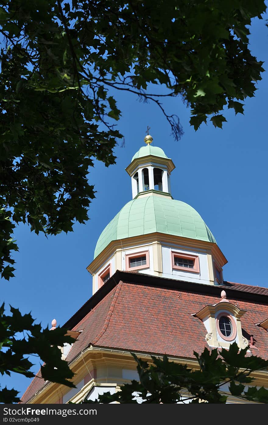 Monastery Marienthal in Saxony, Germany