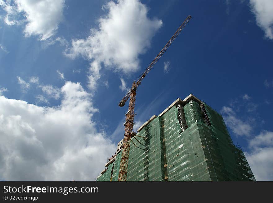 Building crane