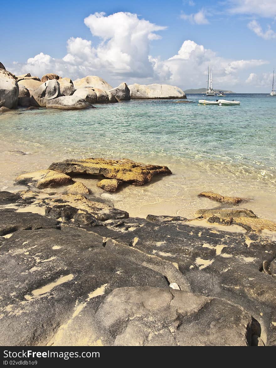 Sea sand and surf virgin gorda