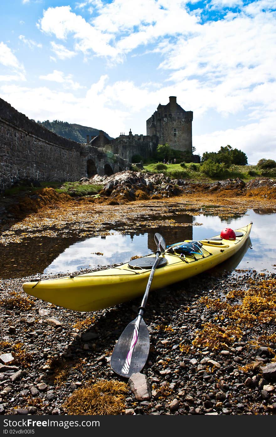 Kayak And Castle