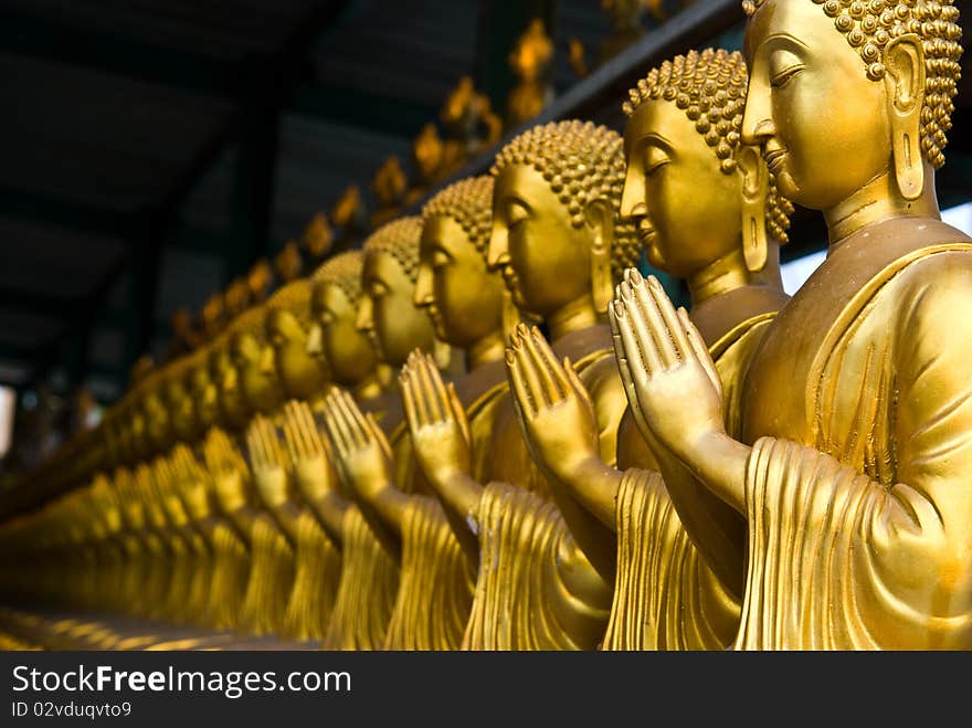 View of buddha statue in Thailand