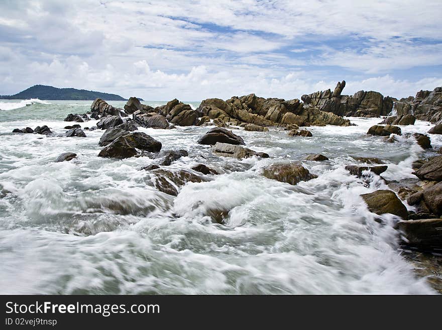 Beach sea Patong , Puket