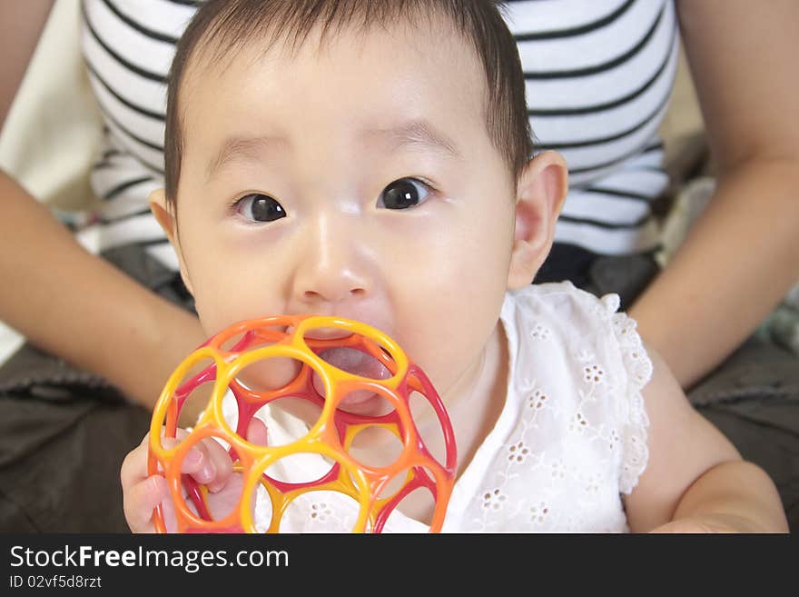 It is a Japanese baby 0-year-old