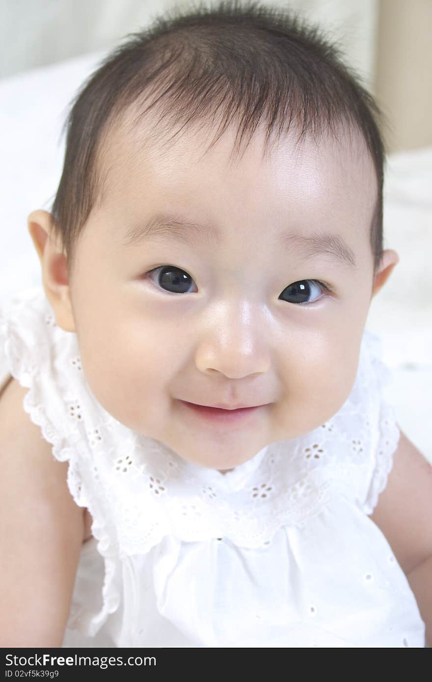 It is a Japanese baby 0-year-old