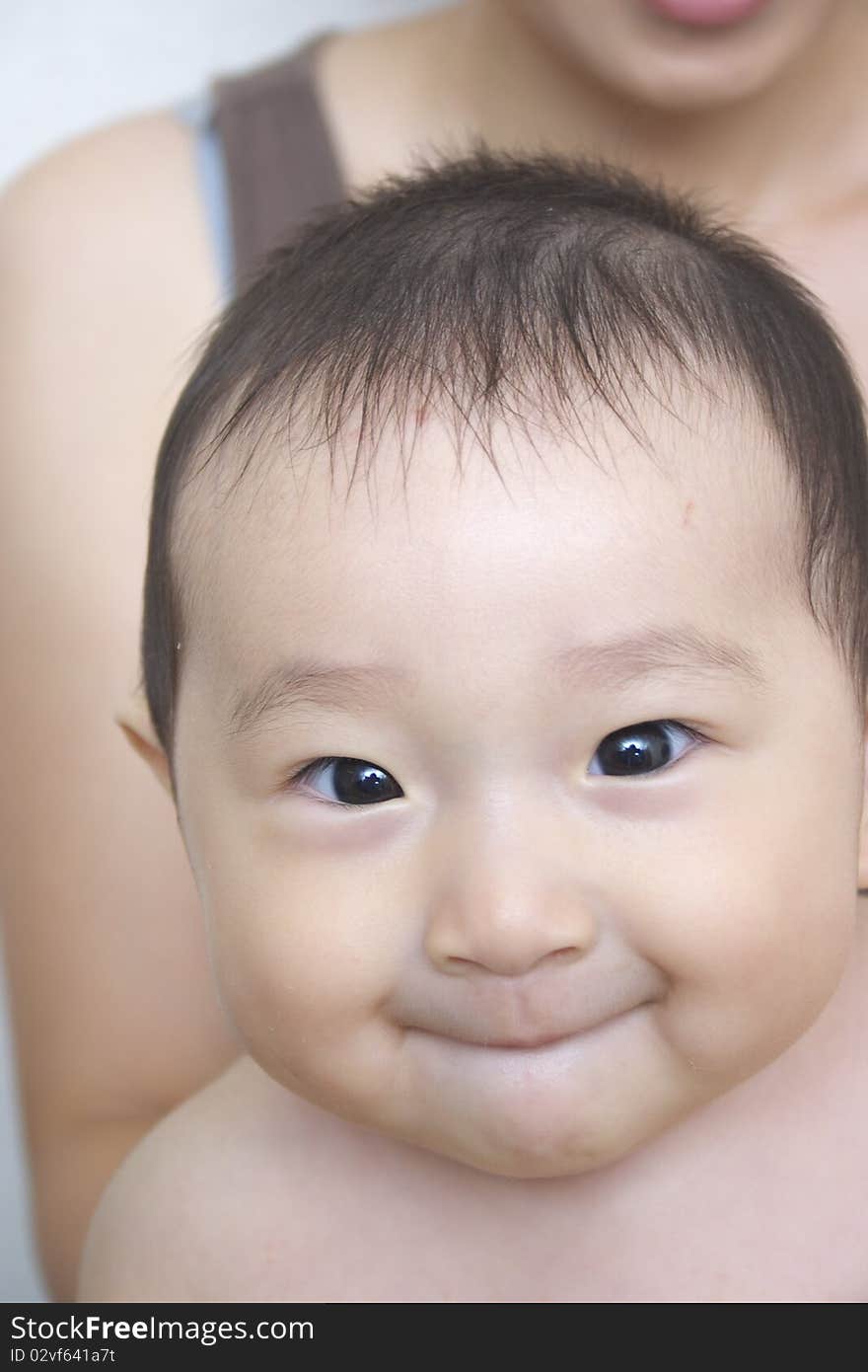 It is a Japanese baby 0-year-old