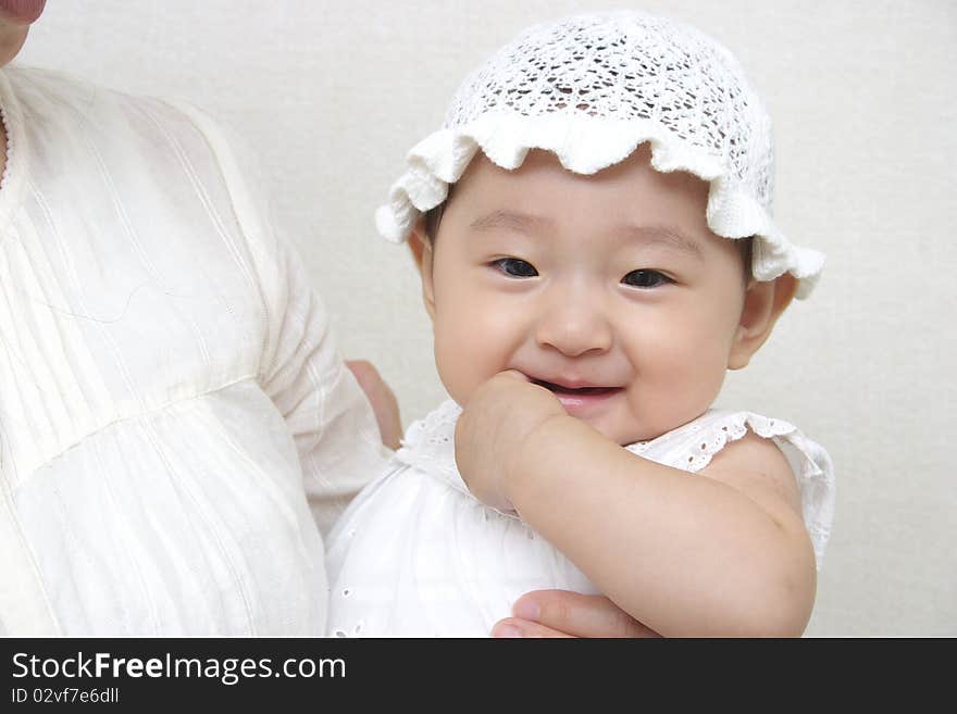 It is a Japanese baby 0-year-old