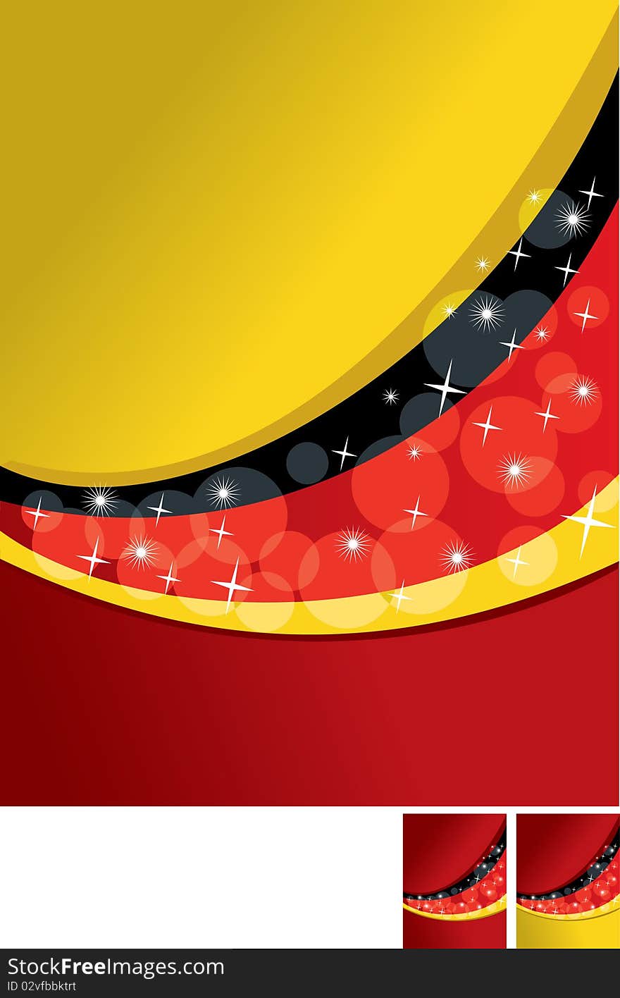 German flag backgroung