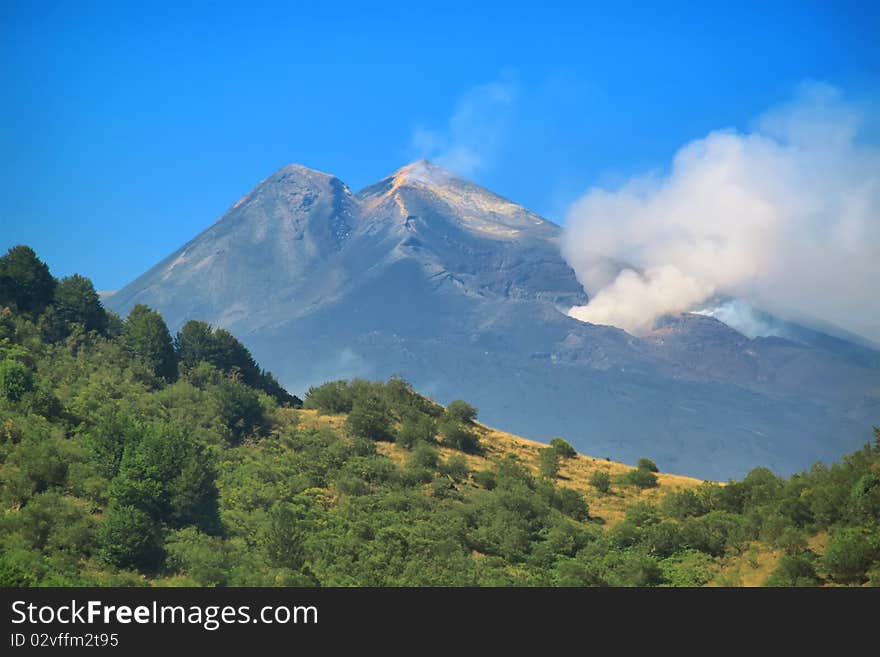 View on Etna