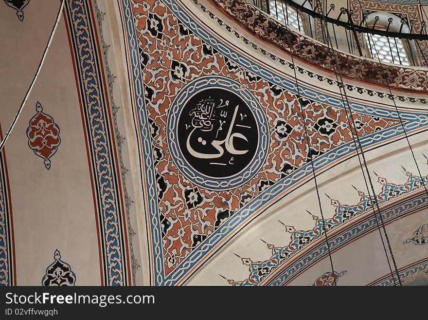 A view of Zal Mahmut Pasha Mosque