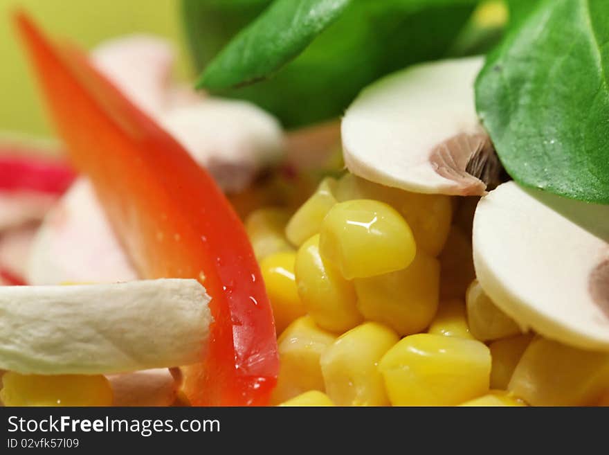 Salad Food Still Life