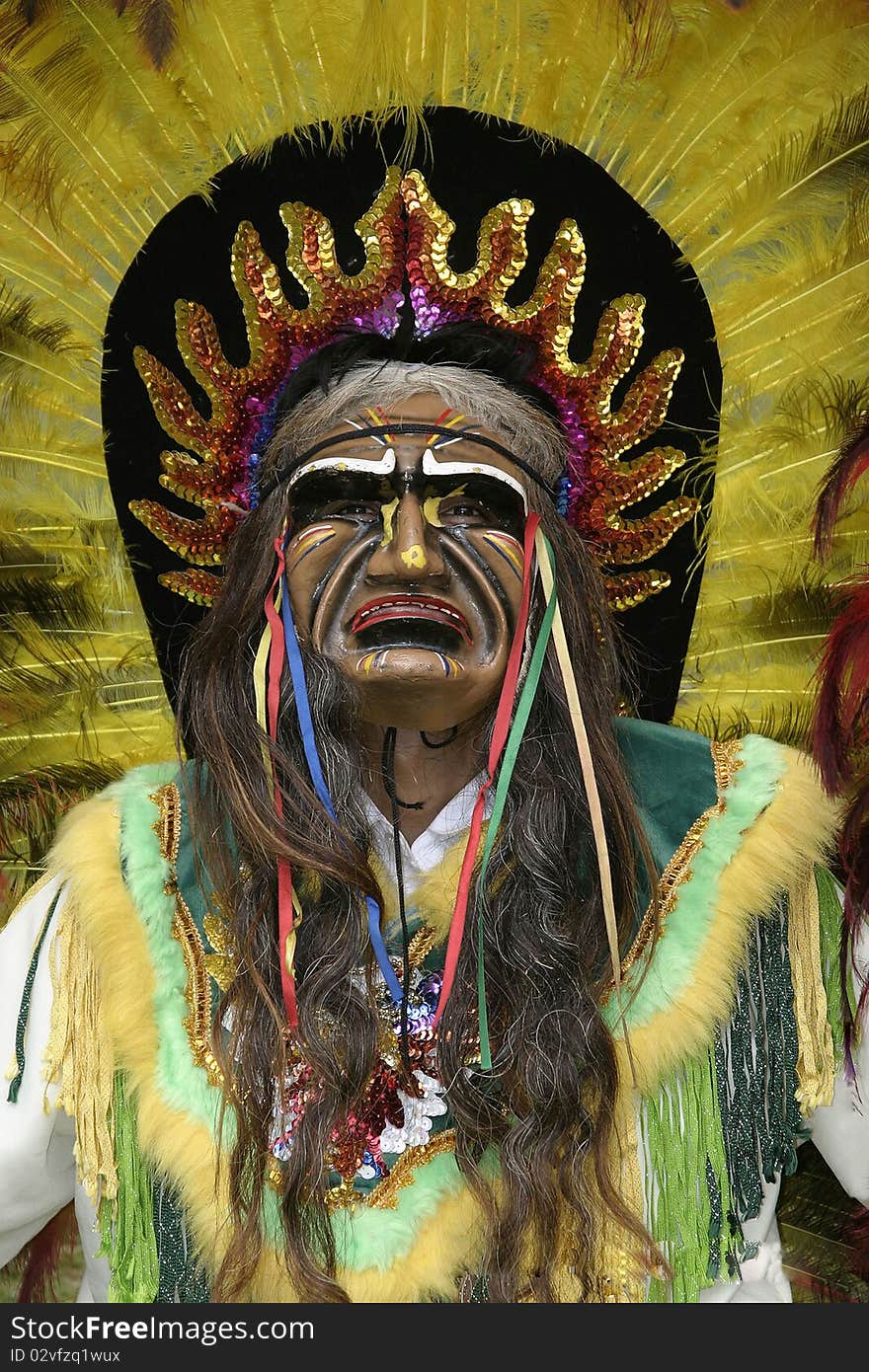 Graceful Peruvian Dancer at Cusco Festival