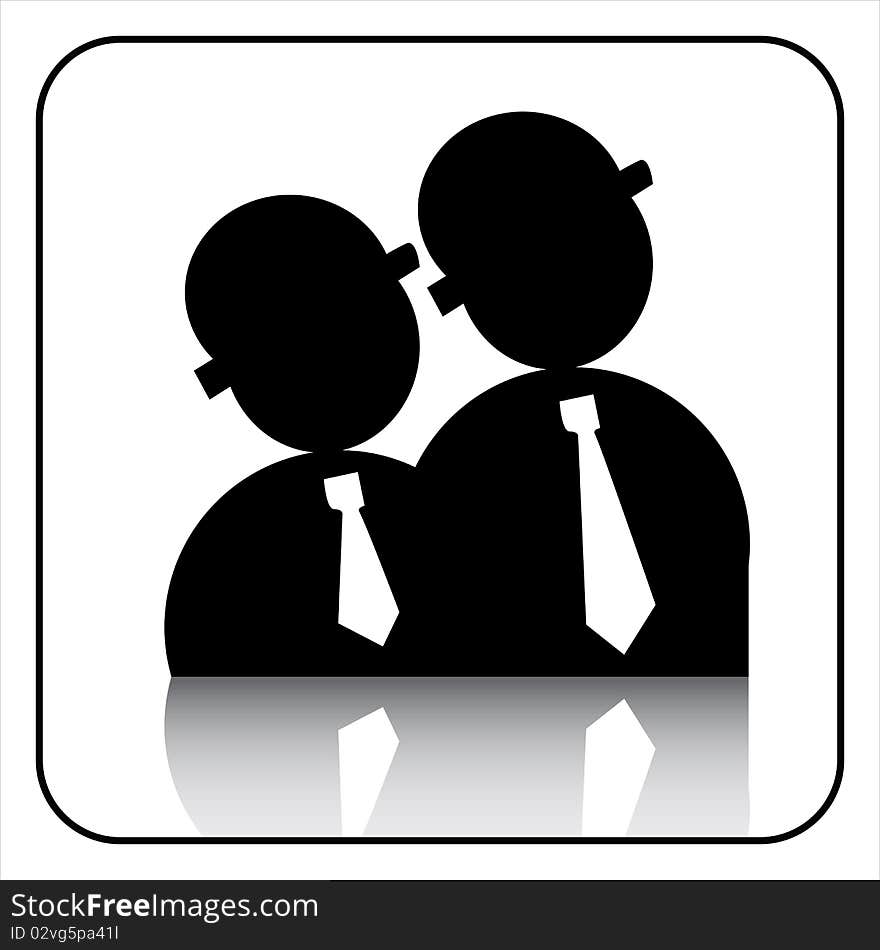 Male And Female Sign Vector