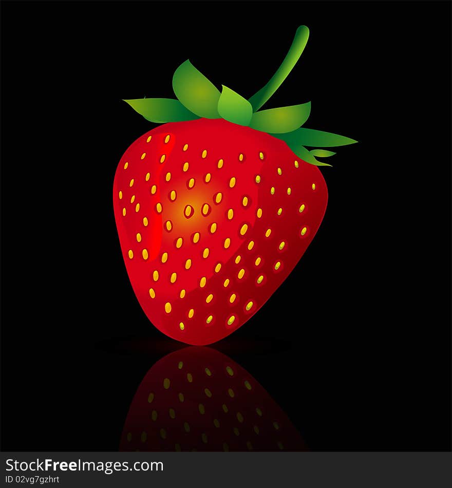 Falling Strawberries