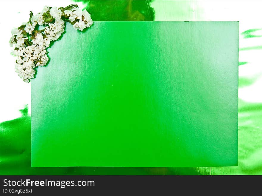 Green Greeting Card