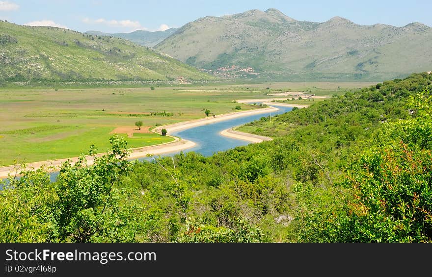 Water Channel in Bosnia no.1