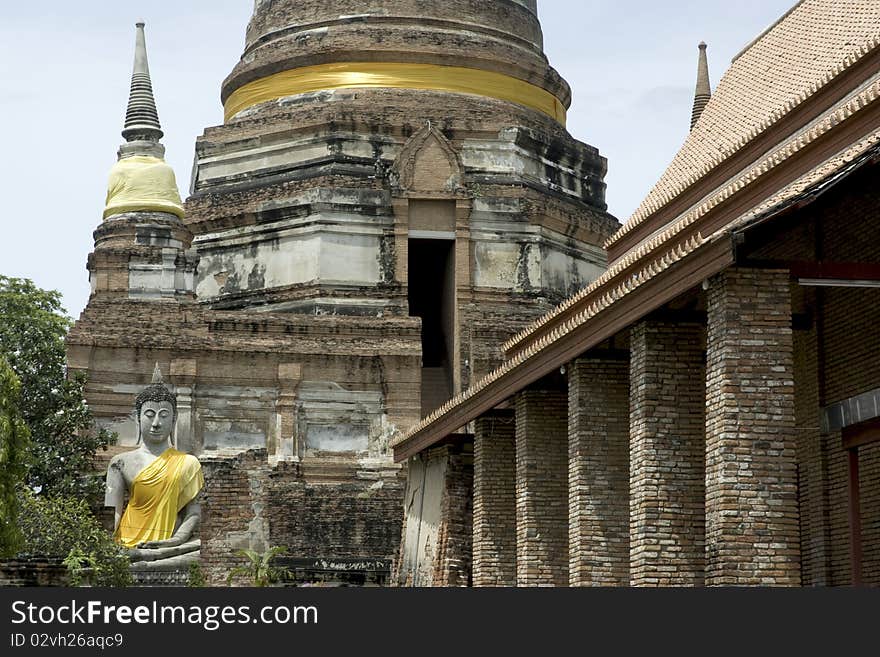 Wat Yai Chai Mong Kon.