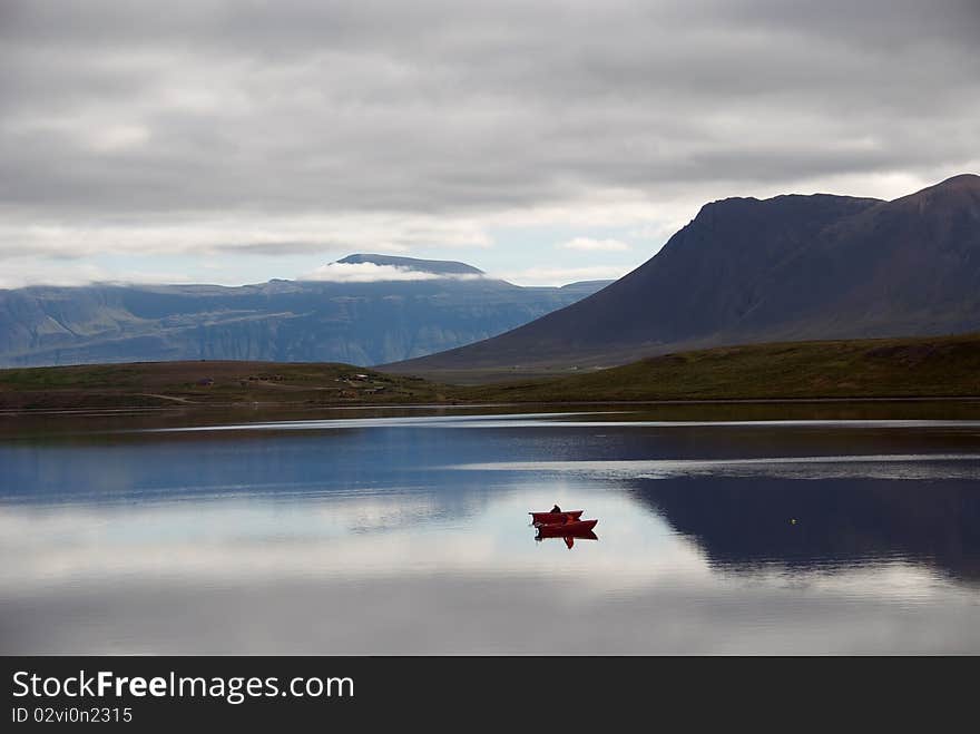 Iceland Vatnsnes reflections