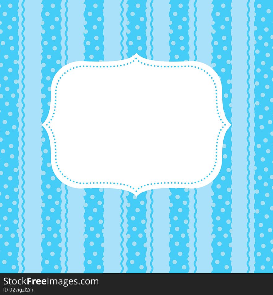 Design element for greeting card illustration. Design element for greeting card illustration