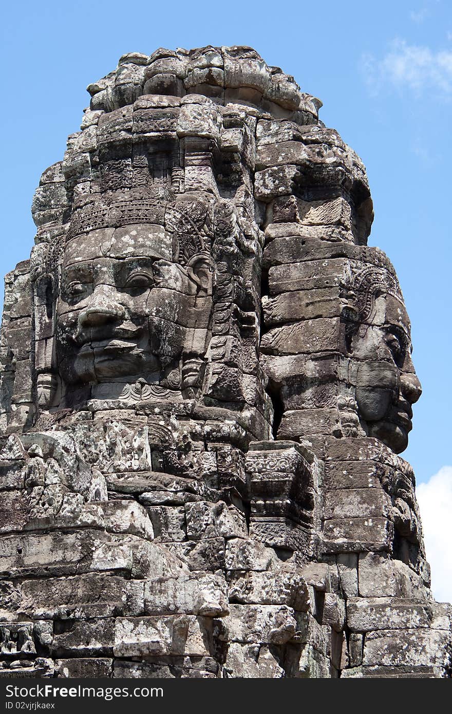 Bayon temple in Angkor