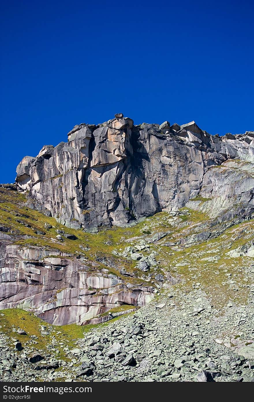 Mountain landscape. Siberian Natural Park Ergaki.