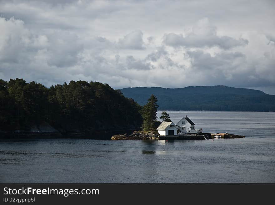 Beach house in Norway