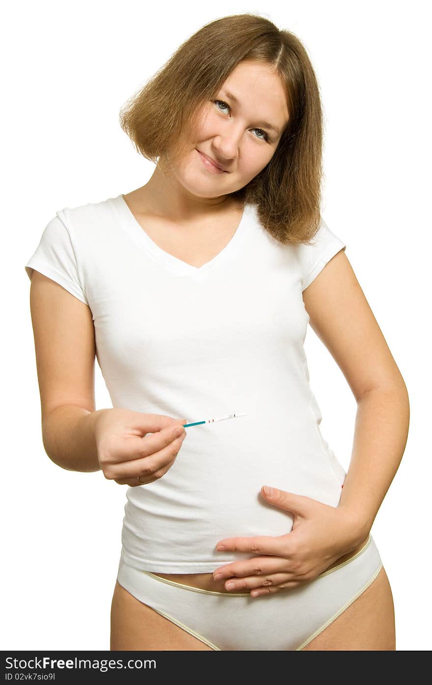 I am expectant mother in the judgment of the pregnancy test